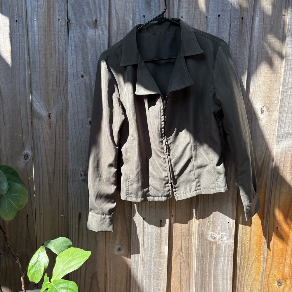 Vintage Olive Green Women's Jacket